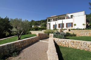 Front of the villa