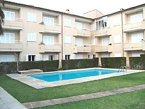 Apartment and Communal Pool Area