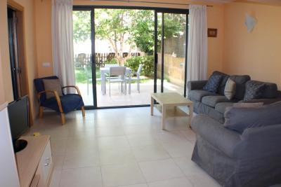 Open lounge/dining room