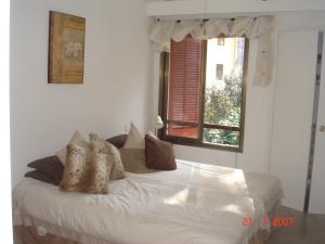 bedroom overlooking gardens