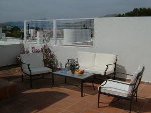 roof terrace loungers
