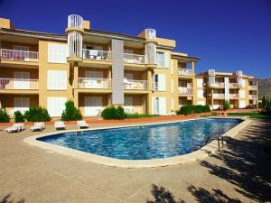 Pool and garden area