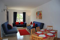 sitting and dinning area