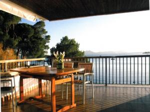 Views from the large balcony