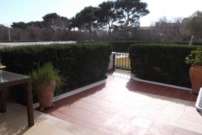 View from patio