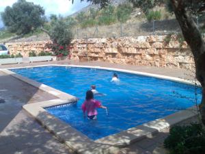 the pool