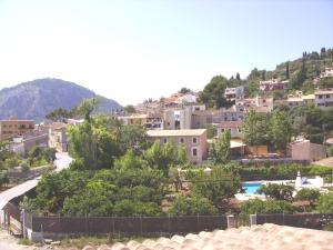 Roof terrace view of Pollensa