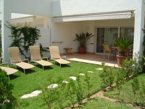 View of Private Garden and Terrace